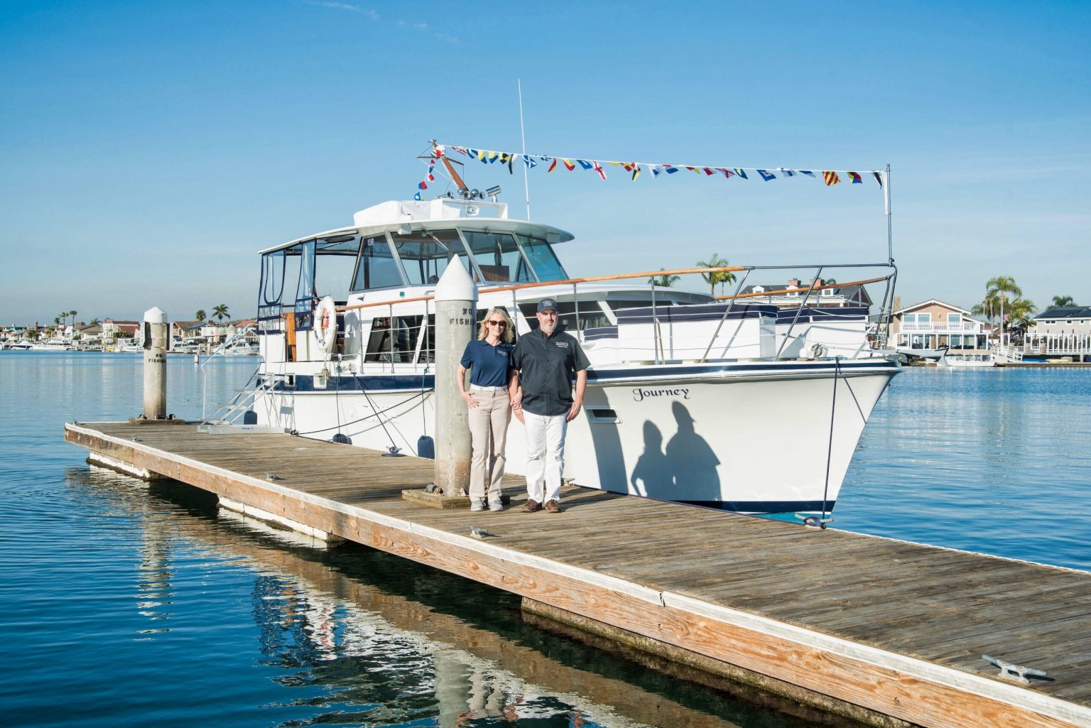 Captain Doug and Donna